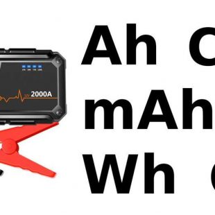 Intensité batterie et booster – les différences entre A, CA, CCA, mAh, peak…