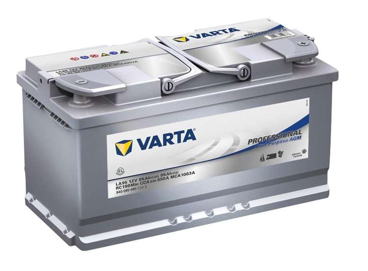 Batterie loisirs VARTA Pro Dual Purpose AGM
