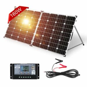 kit DOKIO Panneau solaire pliable 150 W