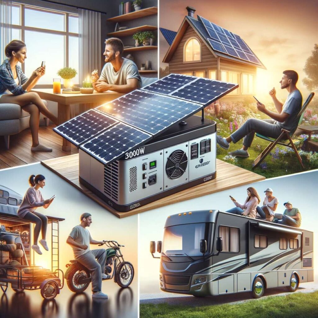 generateur solaire 3000w cas d'utilisation