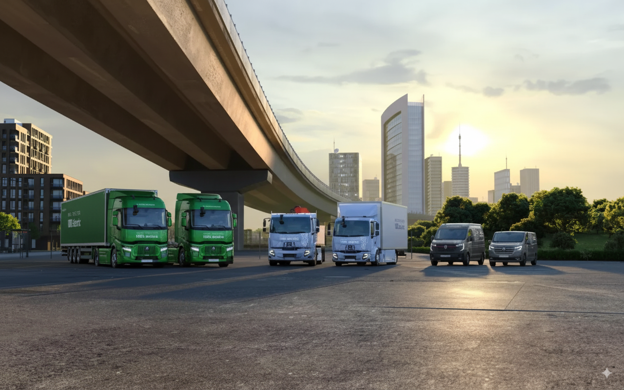 flotte camions électrique